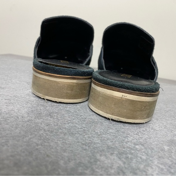 SALE Crevo Tessana Black Suede Leather Mule
Slip-On Shoes Size 8 - Picture 6 of 8